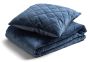 Bed Spread and pillow cover Navy