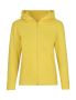 Kids Hoodie w. Zip Yellow