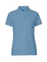 Ladies Classic Polo Light blue