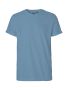 Mens Roll Up Sleeve T-shirt Light blue