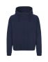 Unisex Hoodie w. Hidden Zip Navy Blue