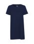 Ladies Long Length T-shirt Navy Blue