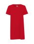 Ladies Long Length T-shirt Red