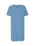 Ladies Long Length T-shirt Light blue