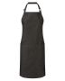 Organic fairtrade denim apron Black