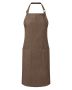 Organic Fairtrade Apron Brown Denim