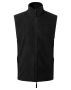 Men's artisan fleece gilet Black