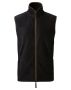 Men's artisan fleece gilet Black