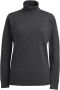 Athens Rollneck Jumper (W) Charcoal