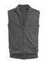 Lincoln Knitted Zip Gilet (M) Charcoal