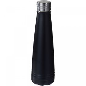 Duke 500 ml copper vacuum insulated water bottle Black