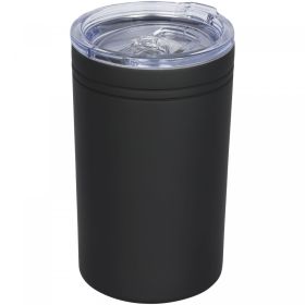 Pika 330 ml vacuum insulated tumbler and insulator Black