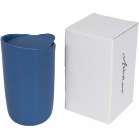 Mysa 410 ml double-walled ceramic tumbler Blue