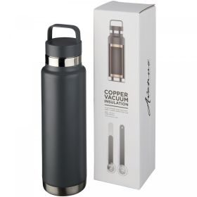 Colton 600 ml copper vacuum insulated water bottle Grey