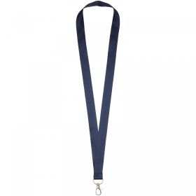 Impey lanyard with convenient hook Navy Blue