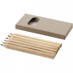 Ayola 6-piece coloured pencil set Grey