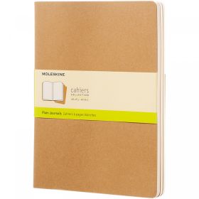 Moleskine Cahier Journal XL - plain Brown