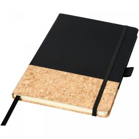 Evora A5 cork thermo PU notebook Solid black