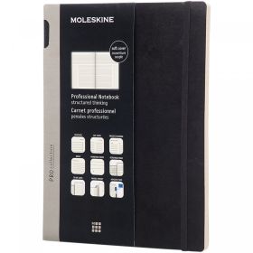 Moleskine Pro notebook XL soft cover Black