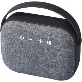 Woven fabric Bluetooth® speaker Black