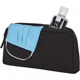 Kota 340 g/m² canvas toiletry pouch Solid black