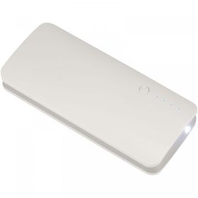 Spare 10.000 mAh power bank White