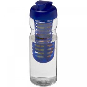 H2O Active® Base 650 ml flip lid sport bottle & infuser Blue