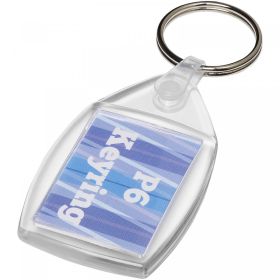 Lita P6 keychain with plastic clip Transparent