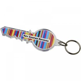 Combo key-shaped keychain Transparent