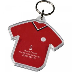 Combo t-shirt-shaped keychain White