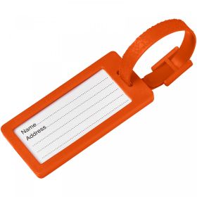 River window luggage tag ORANGE