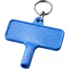 Largo plastic radiator key with keychain Blue