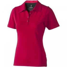 Markham short sleeve women's stretch polo RED