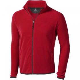 Brossard men's full zip fleece jacket RED