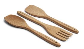 Wooden kitchen utensils set