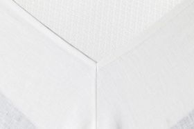 Fitted Sheets Linen White