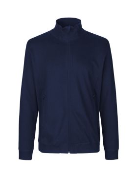 High Neck Jacket Navy Blue