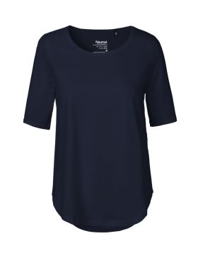 Ladies Half Sleeve T-shirt Navy Blue