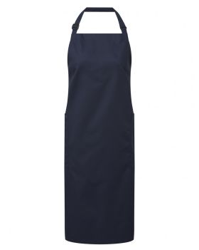 Recycled organic bib apron