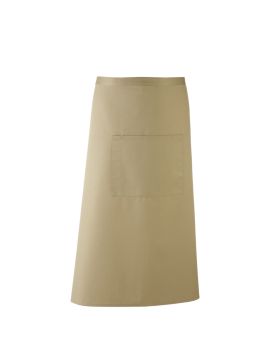 Bar apron with pocket Khaki