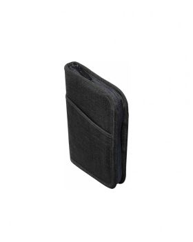 Cupertino passport wallet Black