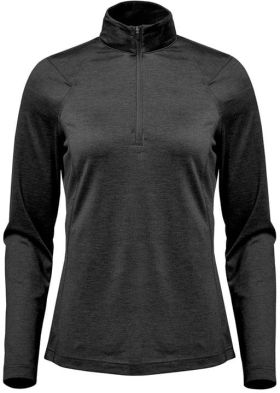 Milano 1/4 zip pullover (W) Black