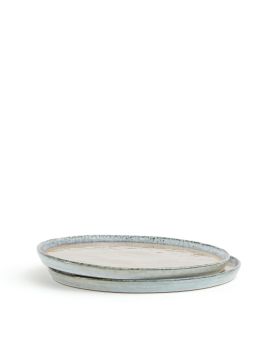 Nomimono Plate Set - Grey