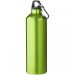 Oregon 770 ml aluminium water bottle with carabiner Lime