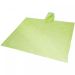 Ziva disposable rain poncho with storage pouch Lime