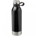 Perth 740 ml stainless steel sport bottle Solid black