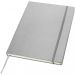 Executive A4 hard cover notebook Silver