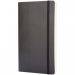 Moleskine Classic L soft cover notebook - ruled Solid black