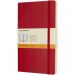 Moleskine Classic L soft cover notebook - ruled Scarlet red