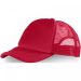 Trucker 5 panel cap Red